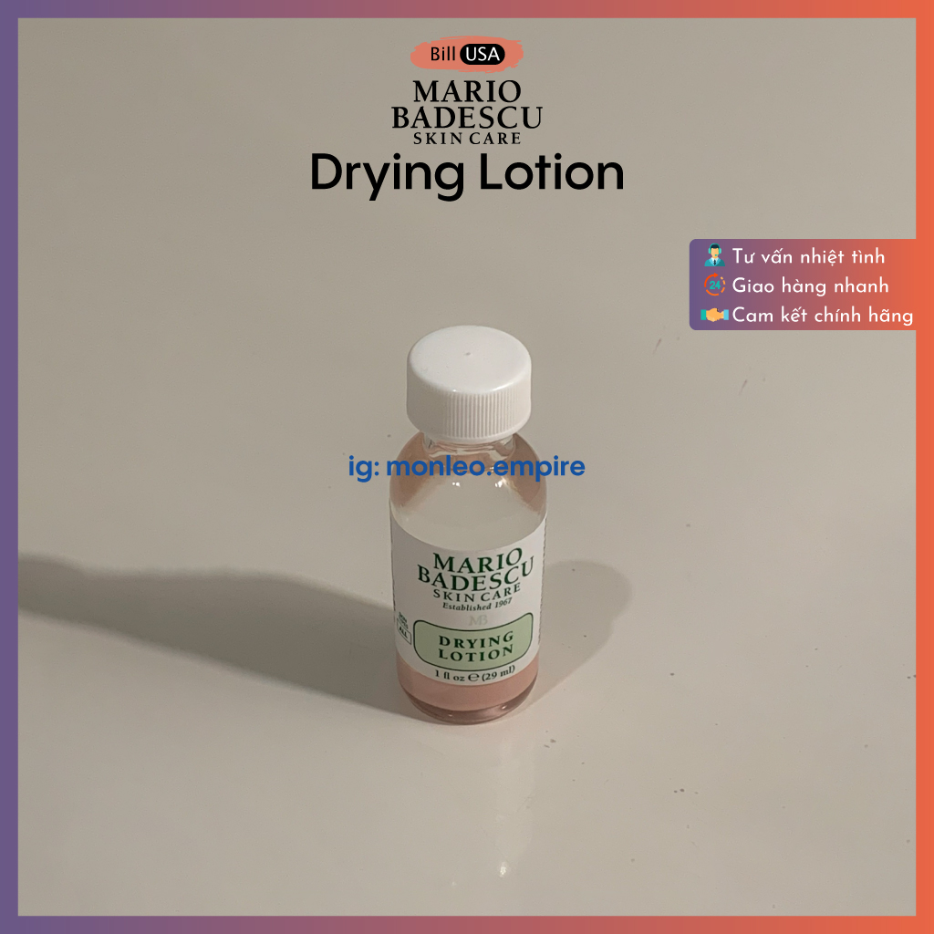 [Hcm]Chấm Mụn Mario Badescu Drying Lotion 29Ml