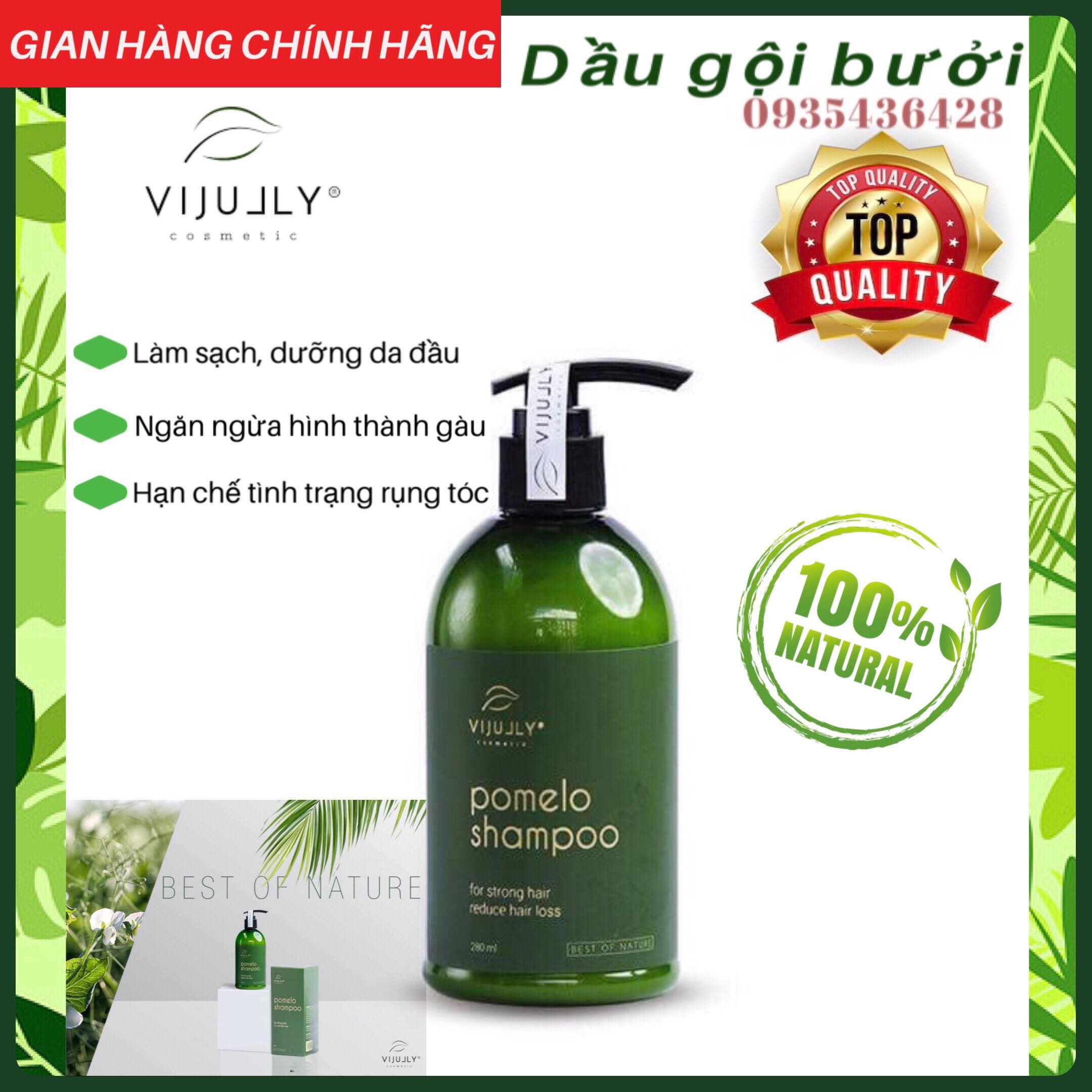 [Tặng Quà Hot] Dầu Gội Bưởi Cao Cấp Vijully - Kích Thích Mọc Tóc - Ngăn Rụng Tóc - Làm Dài Tóc - Phục Hồi Tóc Hư Tổn