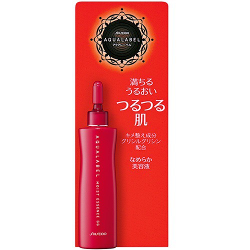 Tinh chất dưỡng ẩm chống nhăn se khít lỗ chân lông Shisei.do Aqualabel Moist Essence GG 30g - Nhật Bản