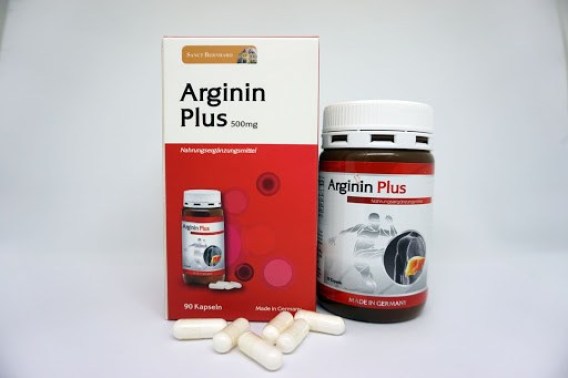 Arginin Plus 500 mg - bổ gan hộp 90 viên Nhập khẩu Đức