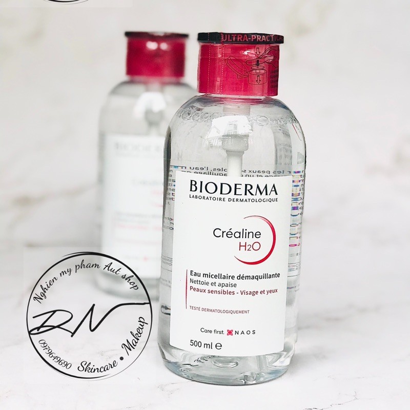 Nước Tẩy Trang Bioderma Hồng Bản Nội Địa Pháp Dành Cho Mọi Loại Da Kể Cả Da Nhạy Cảm