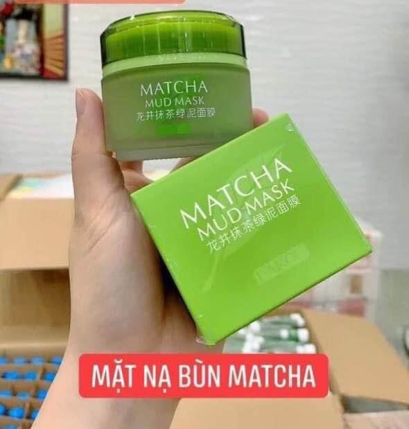 [Chính Hãng] Mặt Nạ Trà Xanh Matcha Mud Mask Laikou 85Gr