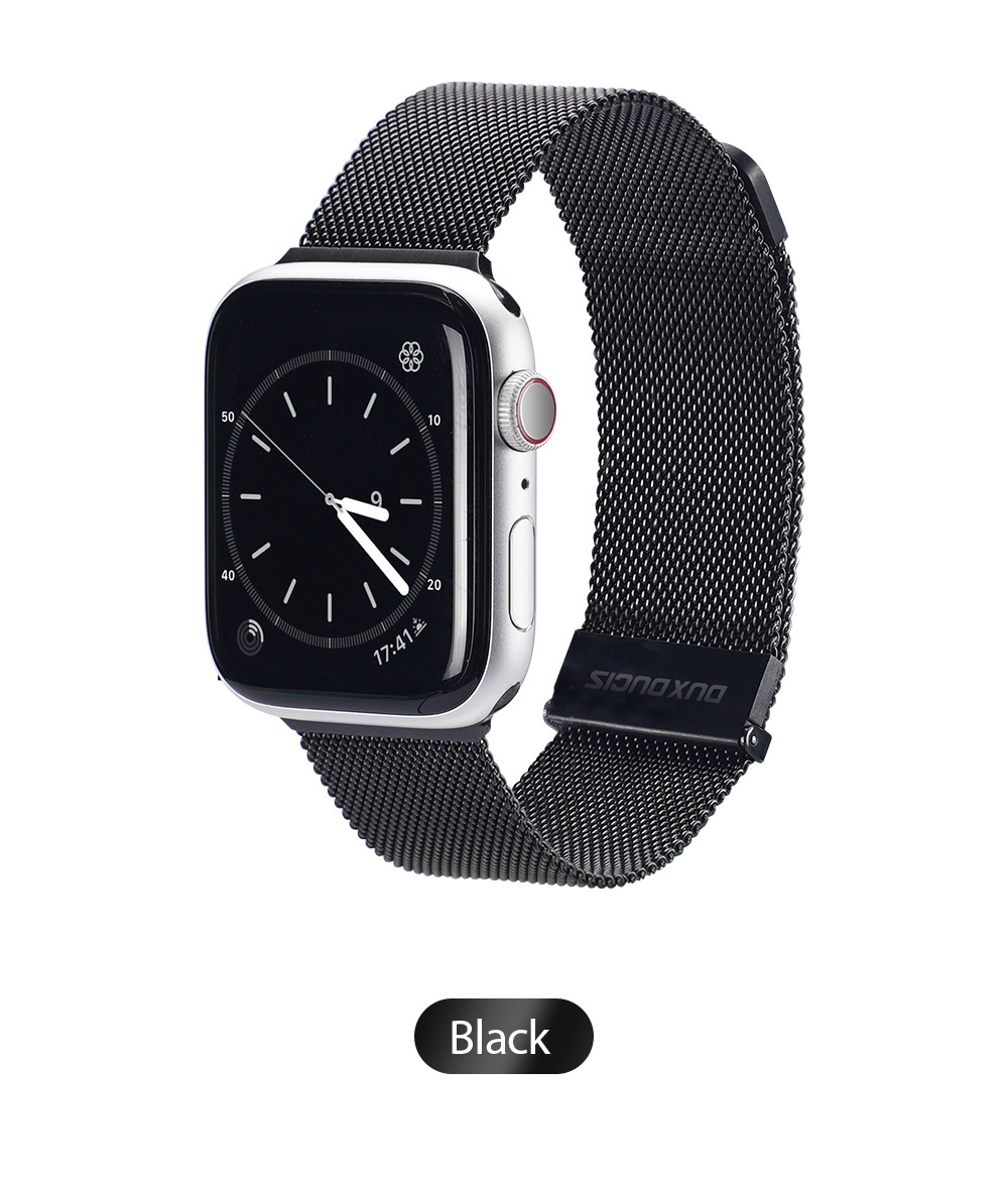 Dây Đồng Hồ Thép Lưới Dux Ducis Milanese Series Dành Cho Apple Watch Seri 1-8/ SE/ Apple Watch Ultra