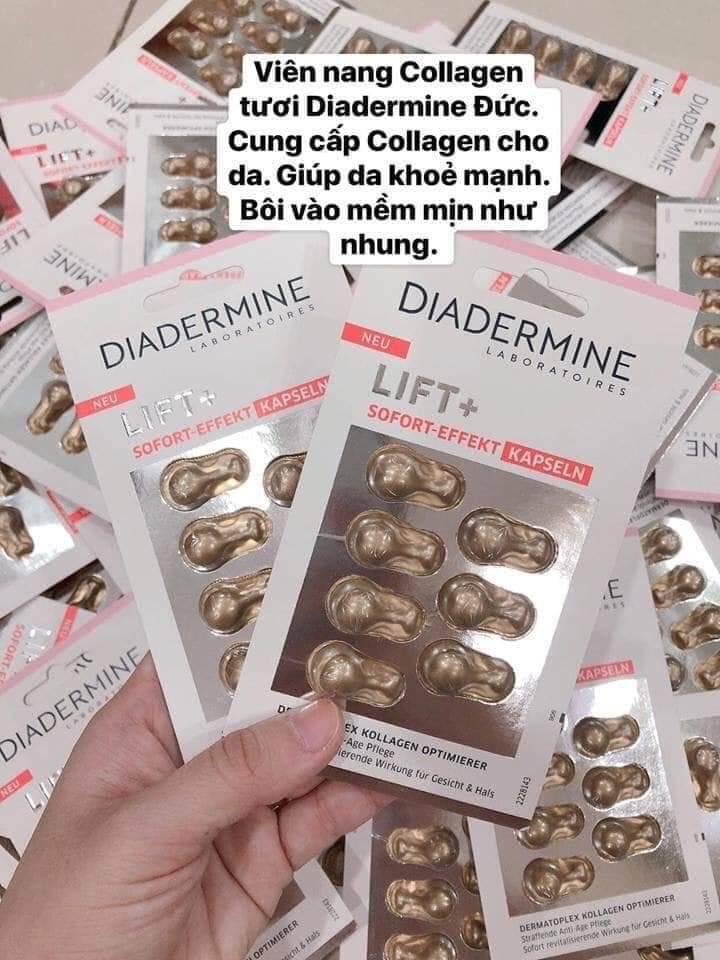 [Hcm]Viên Nang Diadermine Lift Collagen Tươi Và Vitamin Giúp Tái Tạo Da Làm Trắng Và Chống Lão Hóa - Hàng Chuẩn Đức