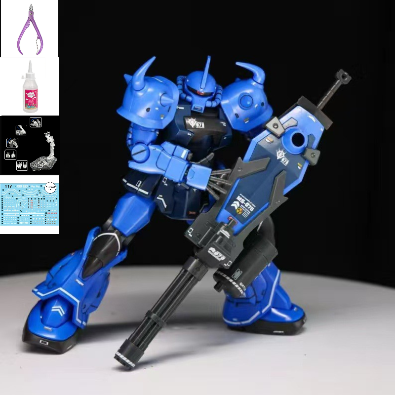 (Tặng Decal nước) Mô hình lắp ráp Robot gundam Gunpla HG B3 Gouf Custom HG 1/144 Chất liệu nhựa ABS 