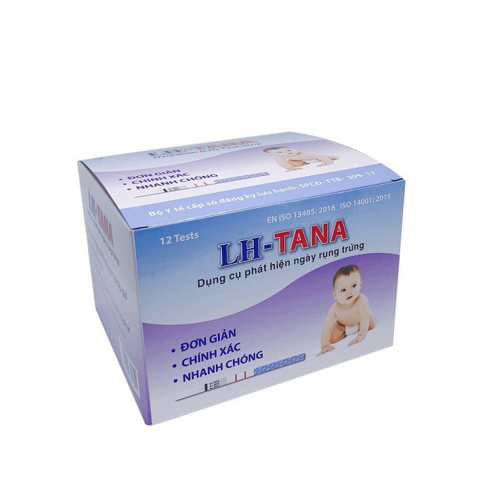 [HCM]Que thử rụng trứng LH - Tana - Dụng cụ phát hiện ngày rụng trứng - nhanh chóng - đơn giản và chính xác (1 CÁI)