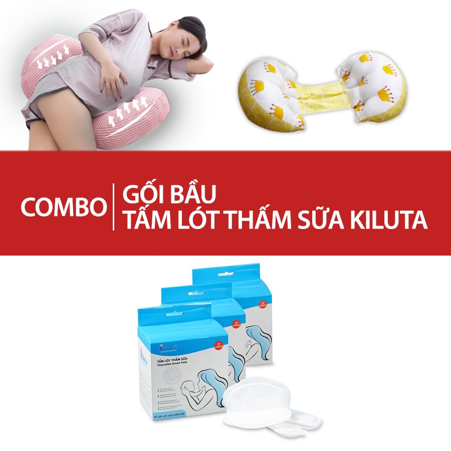 Gối bà bầu AKITA ROYAL K86 cotton mềm mịn giúp bà bầu ngủ ngon giấc  gối bầu cánh tiên giúp bà bầu g