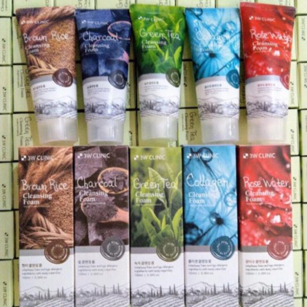 [Nhập Mã Sonsd1003 Giảm 5% Đơn 100K] Sữa Rửa Mặt 3W Clinic Cleansing Foam 100Ml <Freeship>