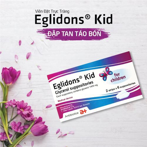 Eglidons Kid: Đập tan táo bón ở trẻ (dùng cho bé từ 2 - 12 tuổi)