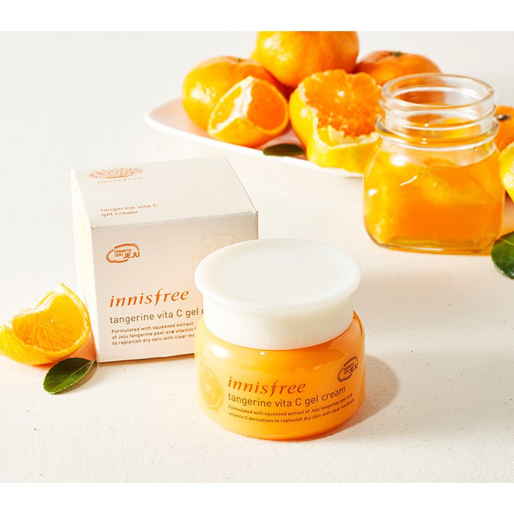 Kem Dưỡng Innisfree Tangerine Vita C Gel Cream Sản Phẩm Tốt Chất Lượng Cao Cam Kết Sản Phẩm Nhận Được Như Hình Và Mô Tả