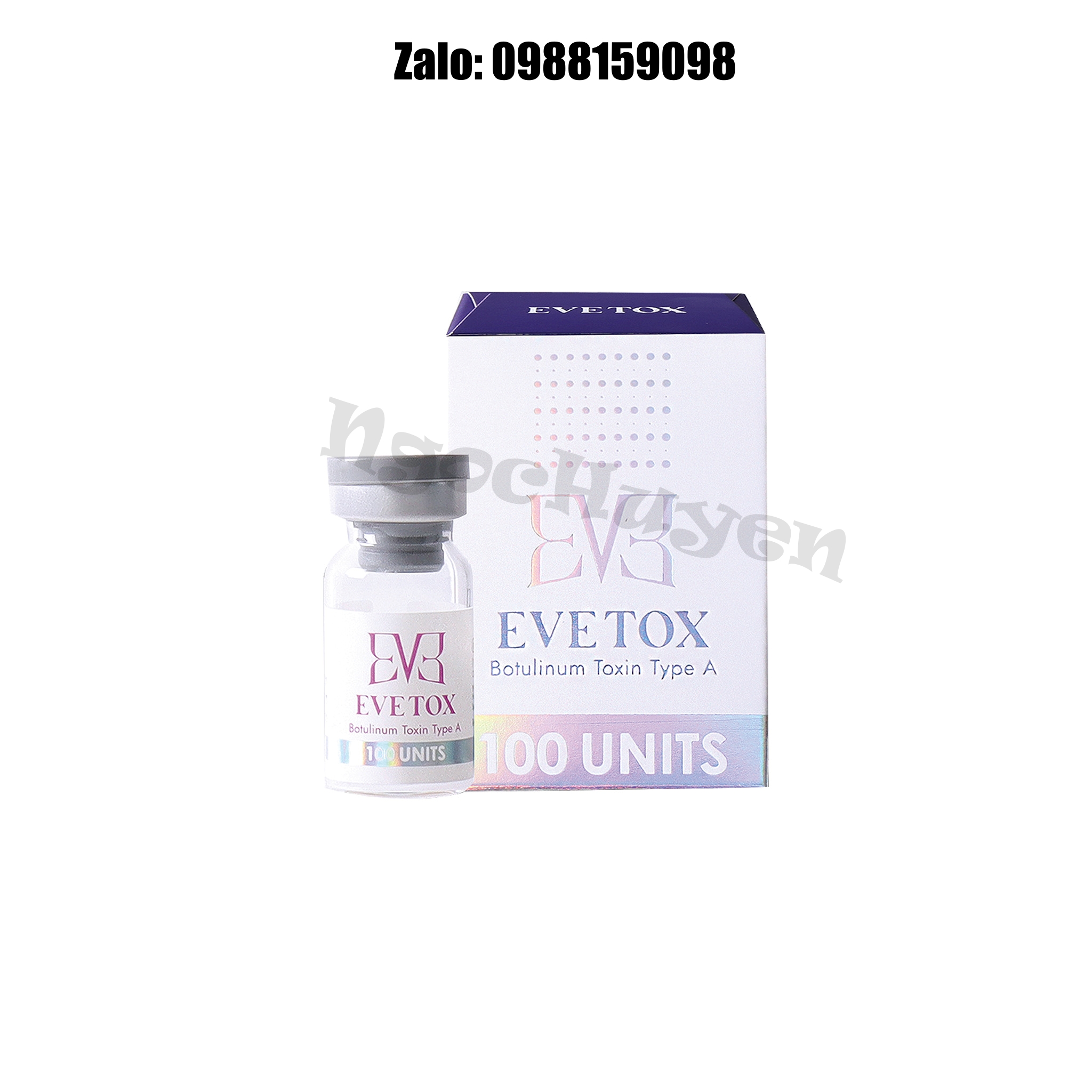 Botox Evetox 100Units - Botox100 - Botox Hàn Quốc - Botox Chính Hãng - Thon gọn hàm