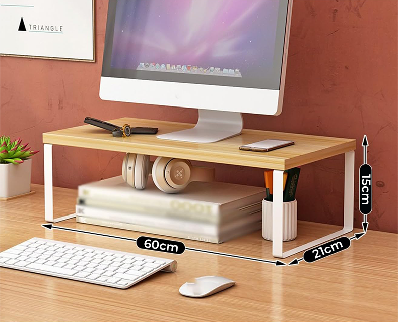 Kệ để màn hình máy tính PC đa năng decor bàn làm việc góc gaming cực chill GA28/GA35