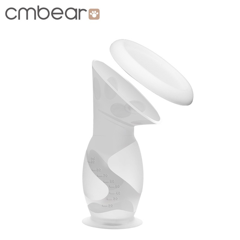 Hộp 2 Phễu Hứng Sữa IQKAO Chống Tràn Chất Liệu Silicone Chống Tràn Kích Sữa Nhẹ Mềm Mại An Toàn Cho Bé IQKAO