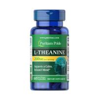 VIÊN UỐNG BỔ NÃO GIẢM STRESS - PURITANS PRIDE L-THEANINE 200MG 60 VIÊN