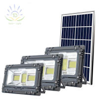 Đèn năng lượng pha 500w chiếu sáng thâu đêm diện tích chiếu sáng 400m2
