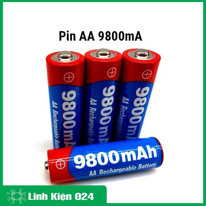 1 Viên pin sạc Dolidada 1.5V AA (9800mA) / AAA (8800mAh) sạc dùng lại