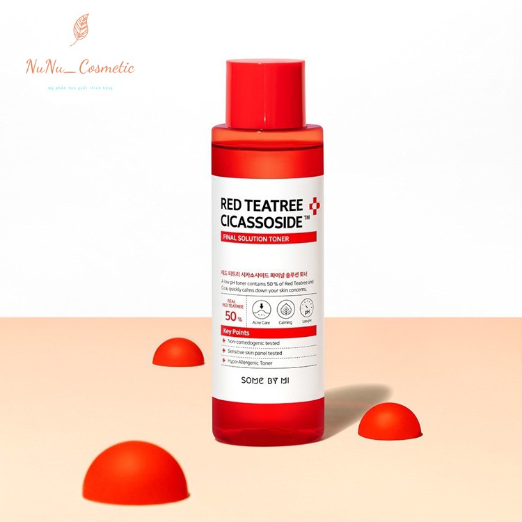 [Hcm]Nước Hoa Hồng Ngừa Mụn Tràm Trà Đỏ Some By Mi Red Teatree Cicassoside Toner 150Ml