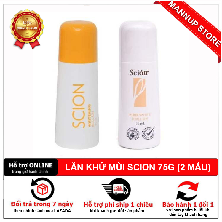 Lăn Khử Mùi Scion Nuskin 75Ml Hàng Chính Hãng - Ngăn Ngừa Và Khử Mùi Cơ Thể Hương Thơm Dịu Nhẹ Suốt 24H