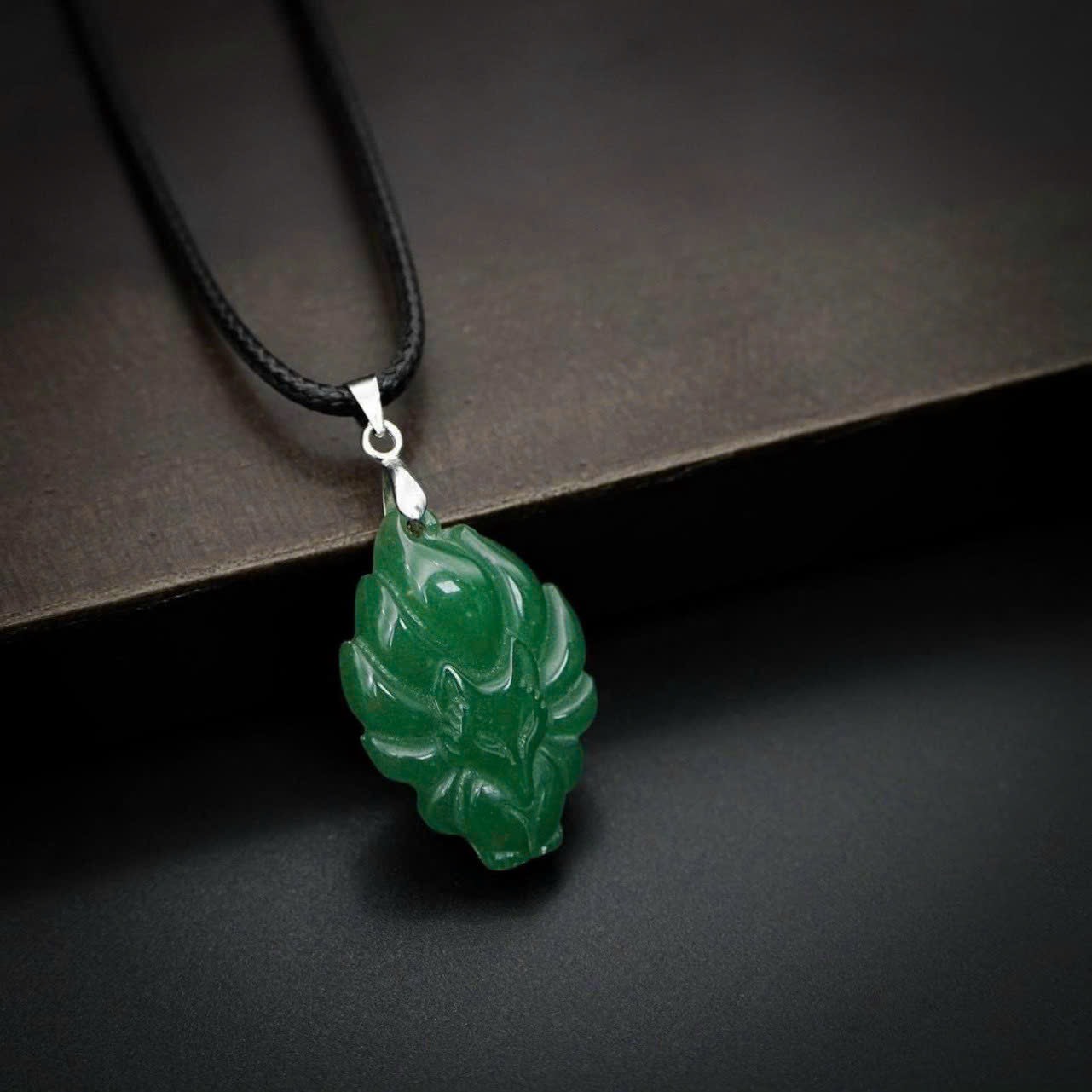 BỘ DÂY MẶT HỒ LY CHÚA MÀU XANH PHONG THỦY MAY MẮN BÌNH AN