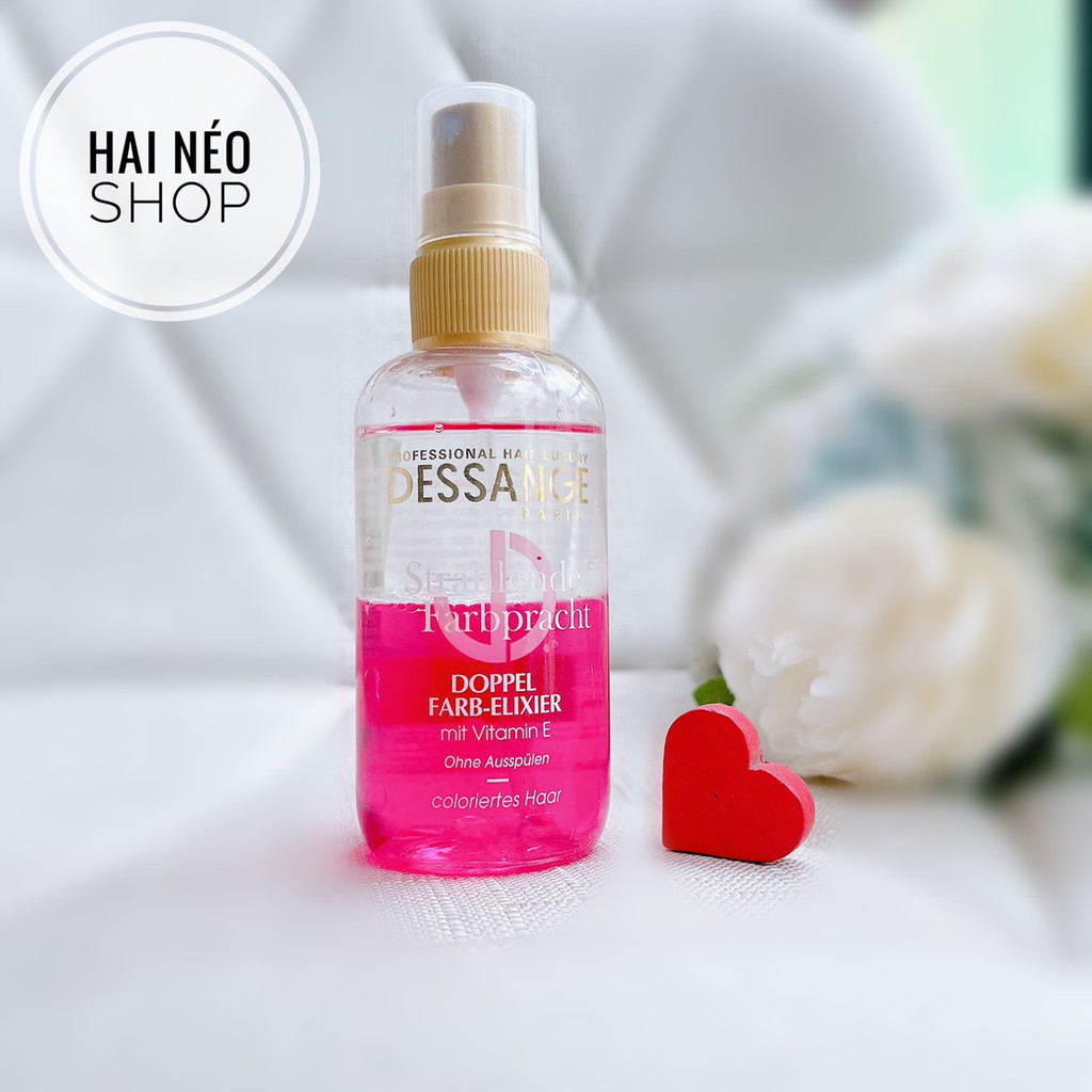 [Hcm]Xịt Dưỡng Tóc Bóng Mượt Dessange Color Intense Cho Tóc Uốn Nhuộm Xử Lý Hóa Chất (Đức)