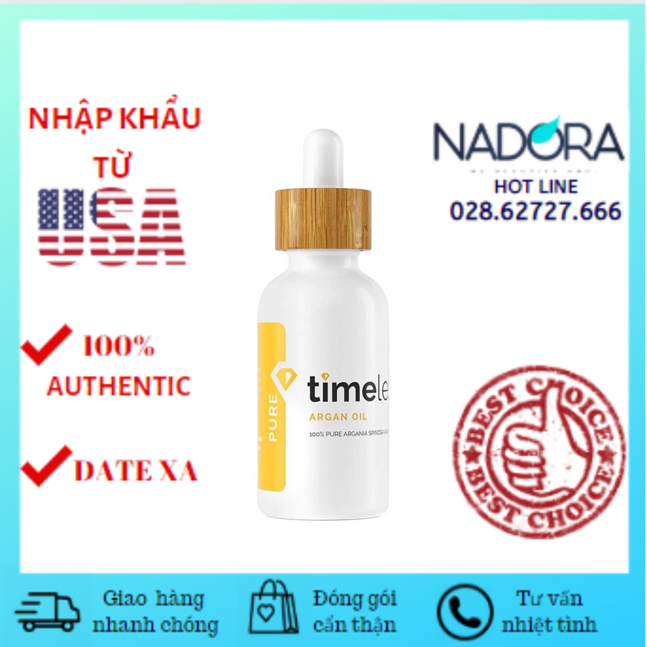 Tinh Chất Dưỡng Da Serum Timeless Argan Oil (30Ml)