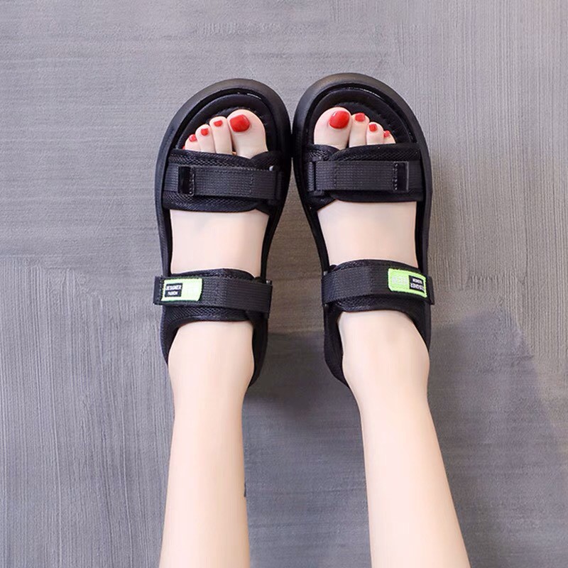 FREE SHIP 50K Dép quai hậu  sandal quai hậu học sinh nữ 2 quai dán hàng cao cấp 108