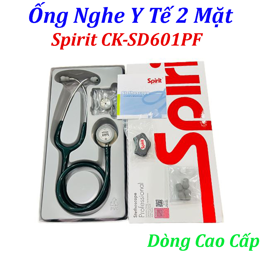 Ống Nghe Y Tế 2 Mặt Spirit CK-CD601PF