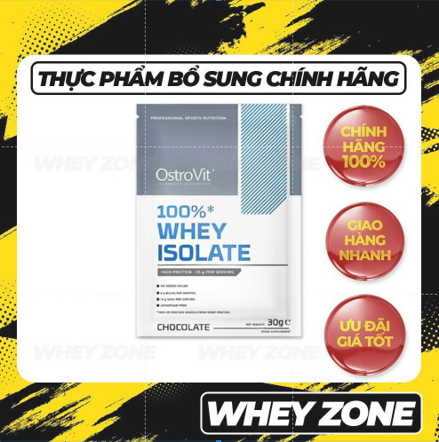 Gói Dùng Thử Sample Ostrovit Whey Protein Isolate (30g)