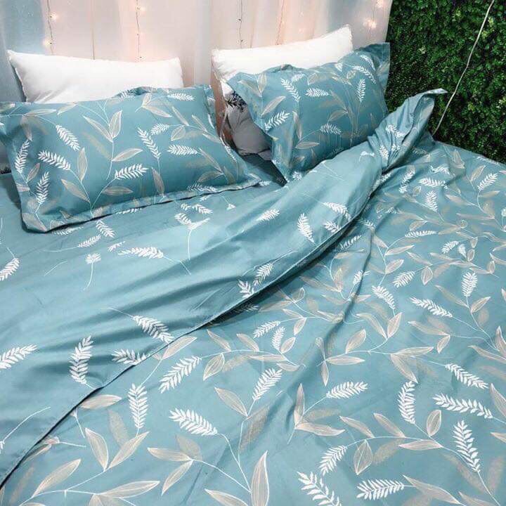 Bộ Ga Gối RIOTEX - 3 món Chất Liệu Cotton Hàn Quốc Chống Xù Thấm Hút Tốt Nhiều Họa Tiết - Giao Ngẫu Nhiên (Gồm 1 Ga 2 Vỏ Gối 50x70cm)