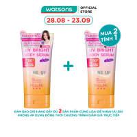 Kem Chống Nắng Nâng Tone Mizumi UV Bright Body Serum Lilac SPF50+ PA++++ 120g