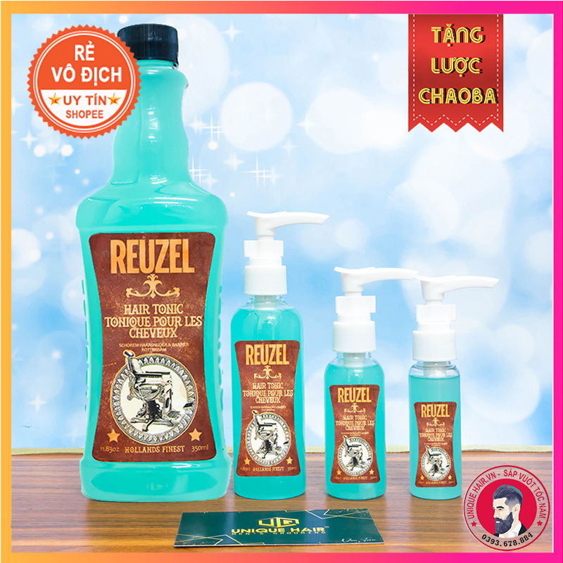 Chiết Nước Chải Tóc Reuzel Hair Tonic Giữ Nếp Nhẹ - Size 30 - 50 - 100Ml