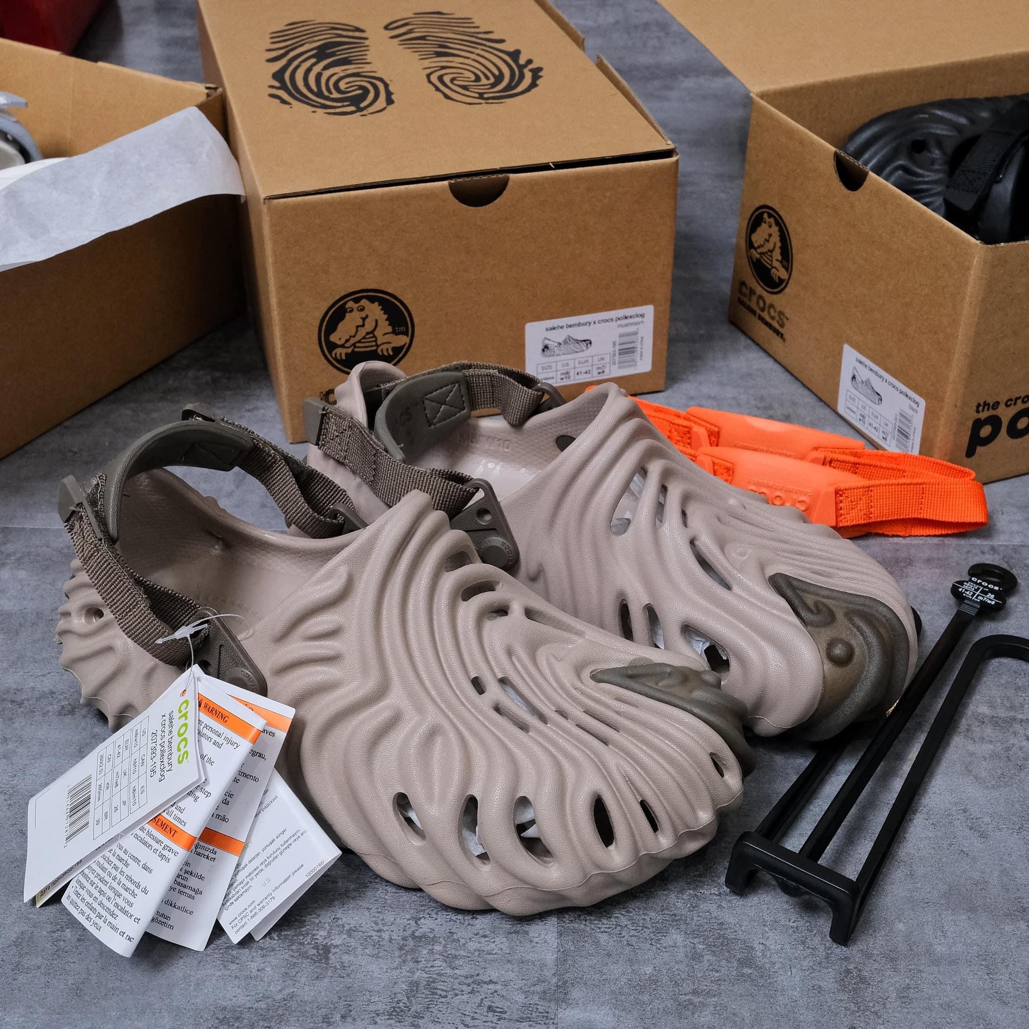4 màu - Tặng vớ - Sục Nam Nữ Salehe Bembury x Crocs
