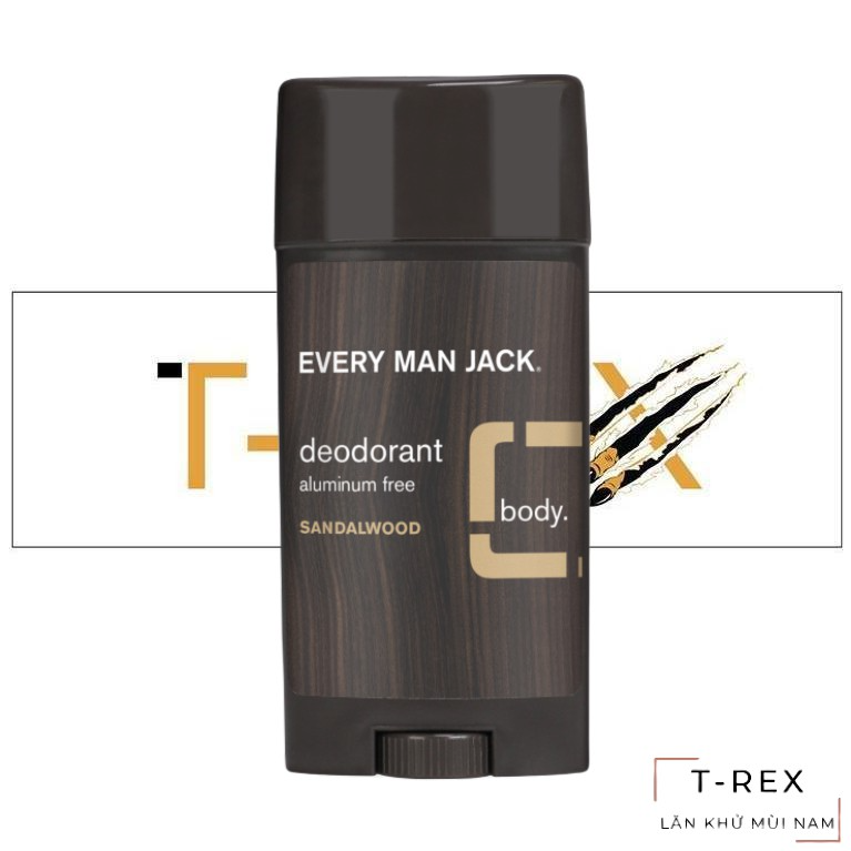 [Hcm]Lăn Sáp Khử Mùi Nam Every Man Jack Sandalwood 85G ( Cam Kết Hàng Đúng Mô Tả Chất Lượng Sản Phẩm Đảm Bảo An Toán Người Sử Dụng )