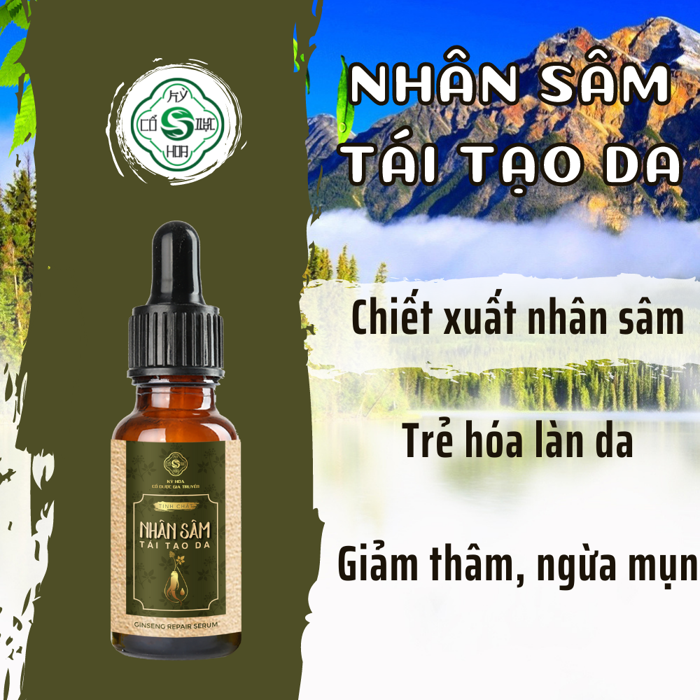 Serum Tinh Chất Tái Tạo Da Cổ Dược Kỳ Hoa - Phục Hồi Da Mụn Rỗ Phù Hợp Mọi Loại Da Da Thiếu Nước Nhạy Cảm Với Khả Năng Cấp Nước Dưỡng Ẩm Cho Da Căng Mịn Phục Hồi Da Yếu Tổn Thương Hỗ Trợ Dưỡng Da Ngăn Ng