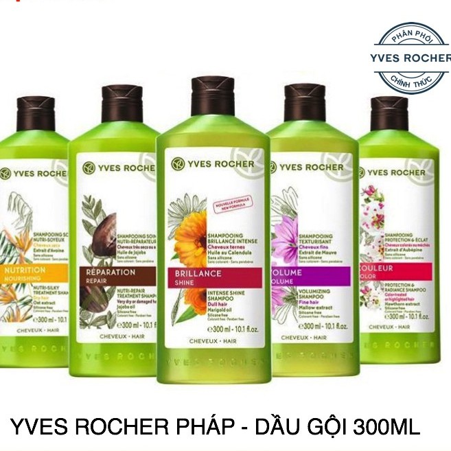 Dầu Gội Yves Rocher Pháp Đủ Loại