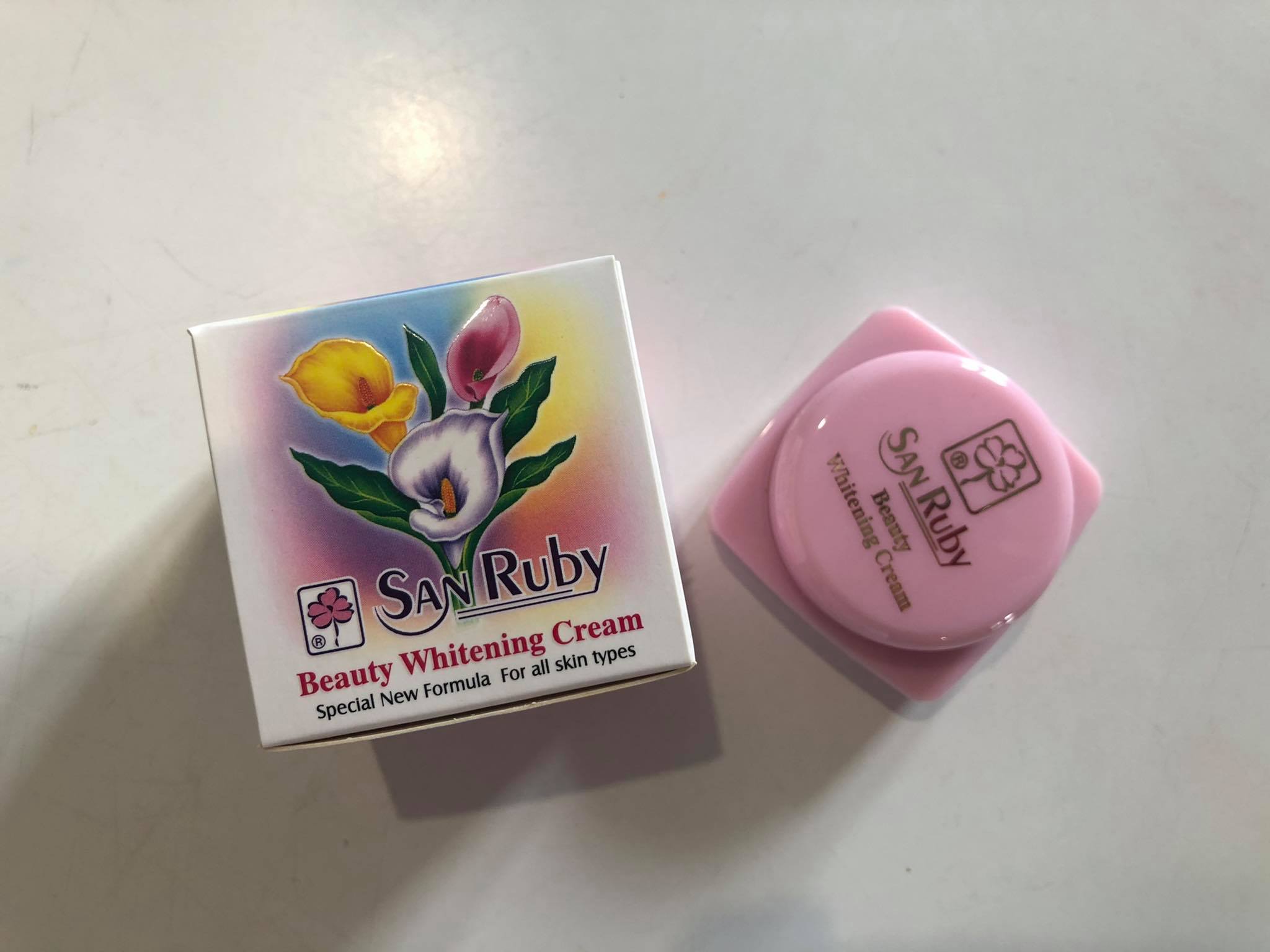 [Hcm]Kem Hoa Lan Hồng San Ruby Nhập Khẩu Mỹ Dưỡng Da Trắng Hồng