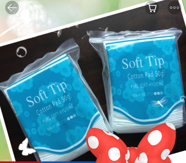 Bông Tẩy Trang Soft Tip Thái Lan