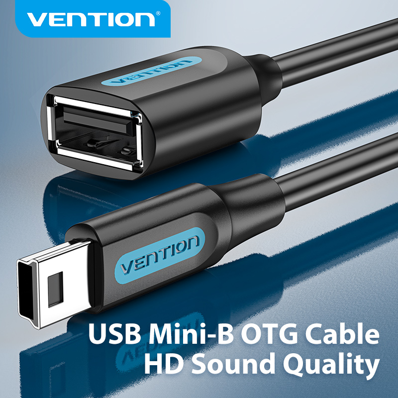 Vention Mini USB OTG Cable USB Mini-B Male to A Female OTG Cable Mini USB Connector OTG Adapter Cabl