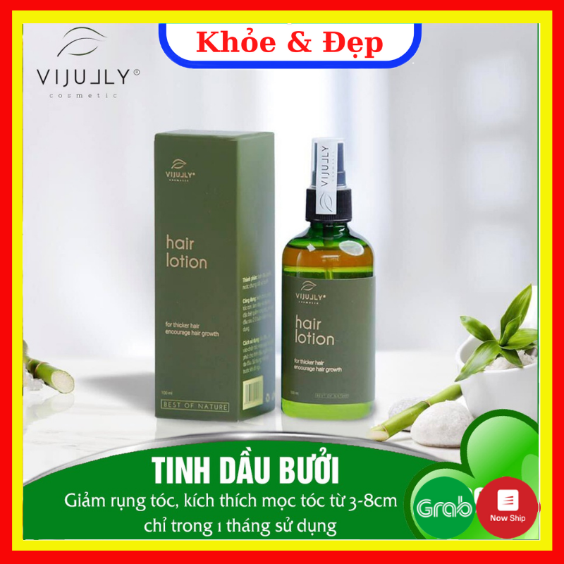 Nước Dưỡng Tóc Tinh Dầu Bưởi Vijully 100Ml