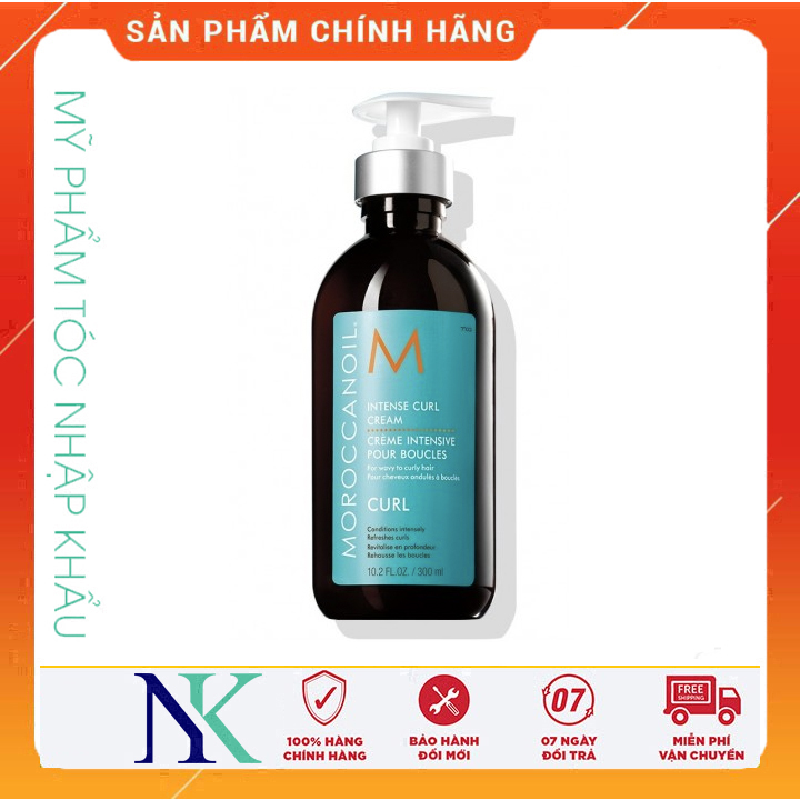 Kem Tạo Kiểu Sóng Xoăn Moroccanoil Curl Cream Israel 300Ml