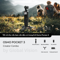 [Hot] DJI Osmo Pocket 3 Camera cầm tay bỏ túi nhỏ gọn quay video vlog sắc nét 4K 120fps (DJI OP 3)