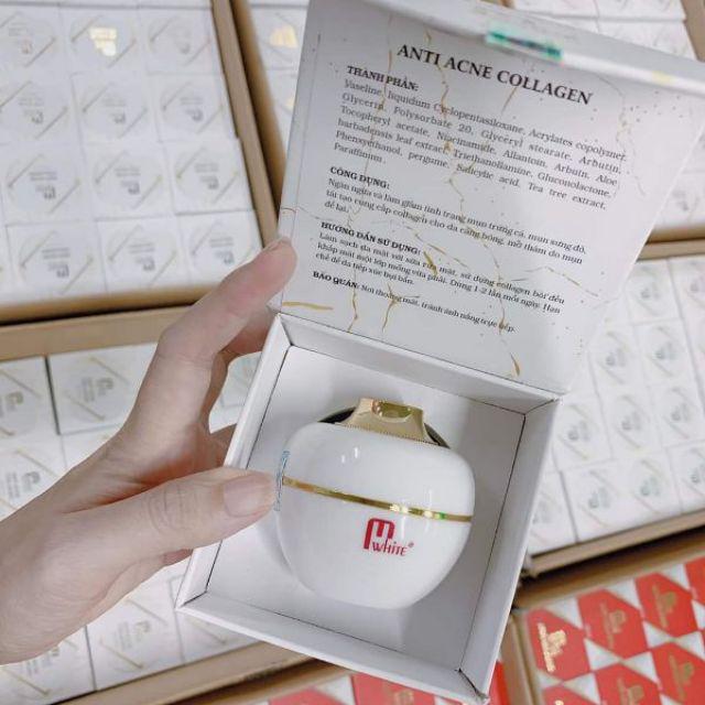 [HCM]Kem face collagen truyền trắng dành cho da mụn Mwhite