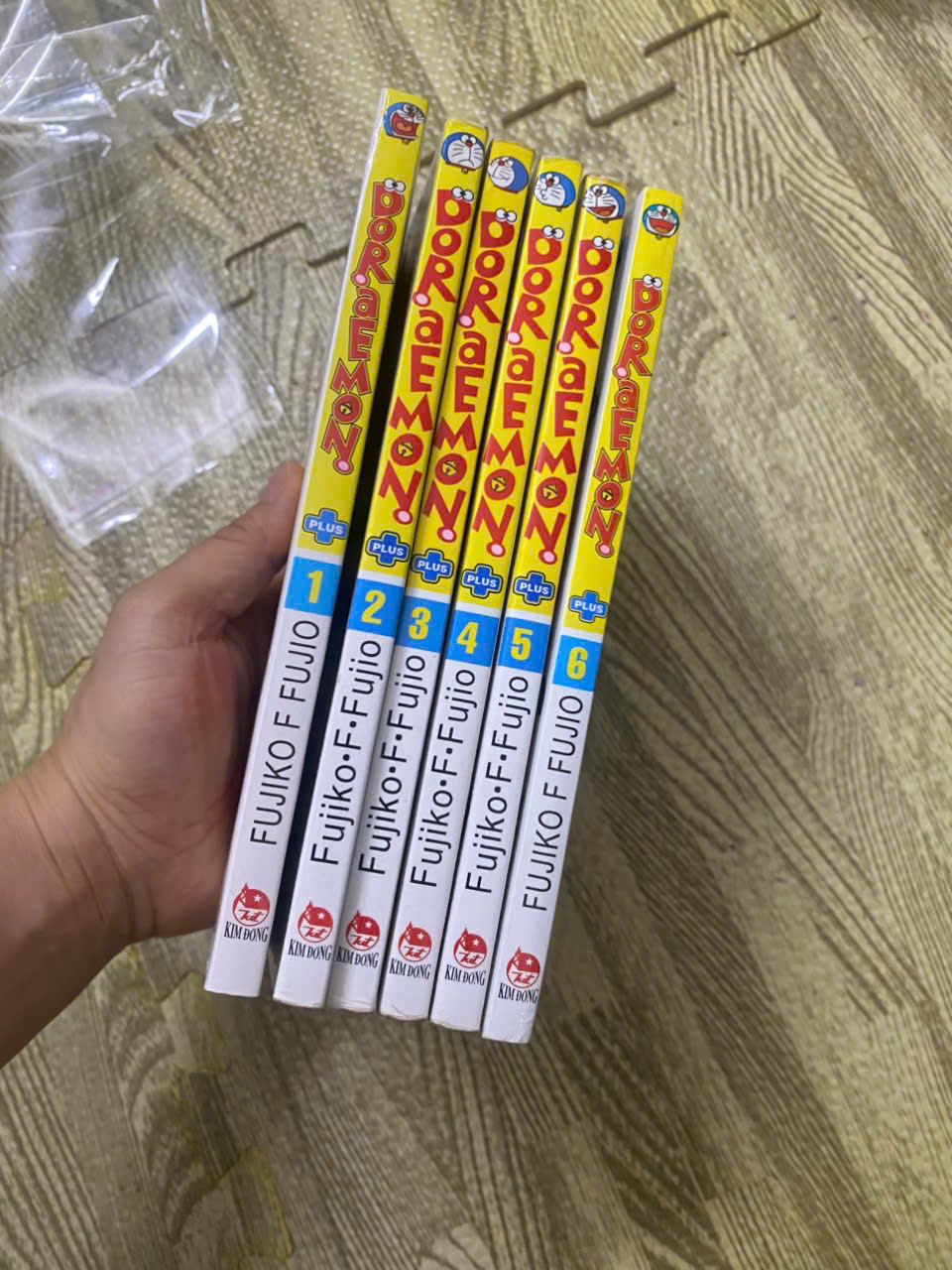 Bộ 6q truyện tranh cũ Doraemon Doremon Plus T1-6