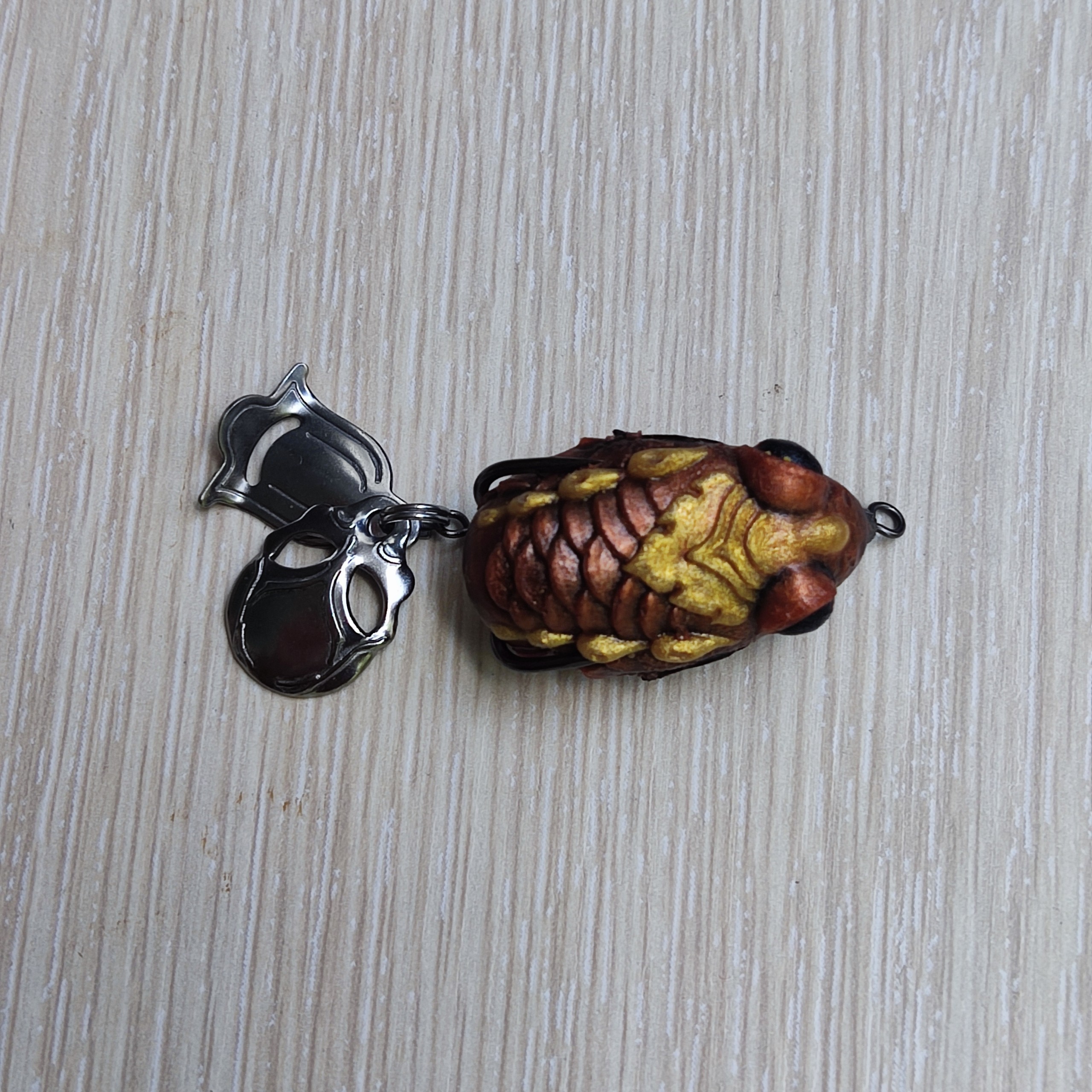 FREESHIP MAX Mồi câu lure Thái Lan Bulls Ve Sầu 33mm 6.7g