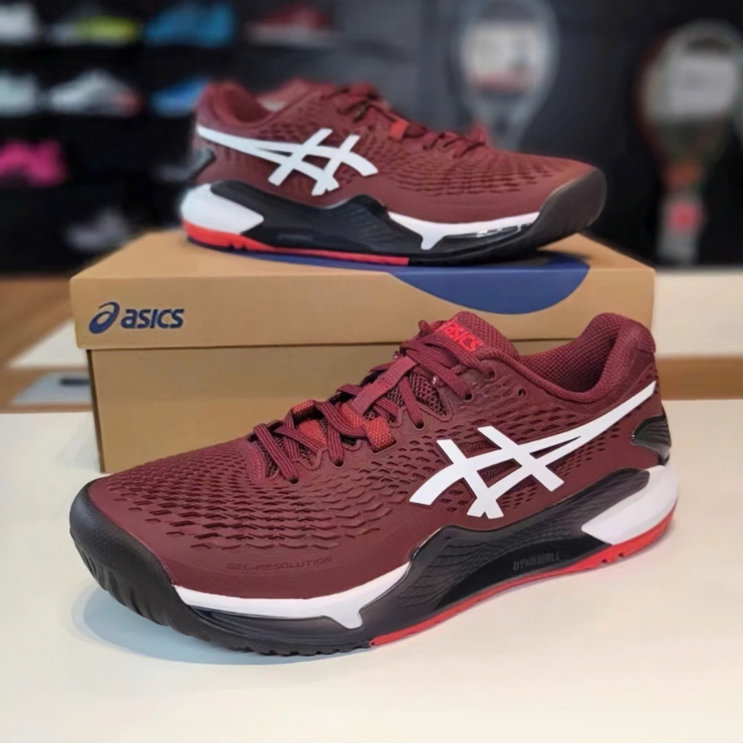 [𝑺𝑨𝑳𝑬 chính hãng] - Giày chơi tennis/pickleball cho nam Asics Gel-Resolution 9