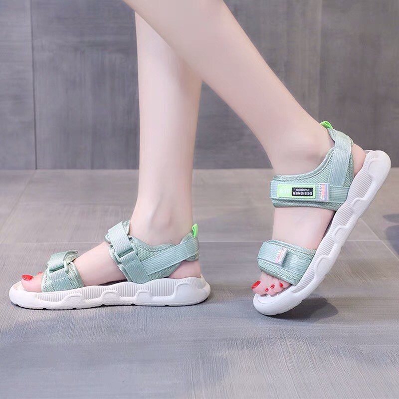 FREE SHIP 50K Dép quai hậu  sandal quai hậu học sinh nữ 2 quai dán hàng cao cấp 108