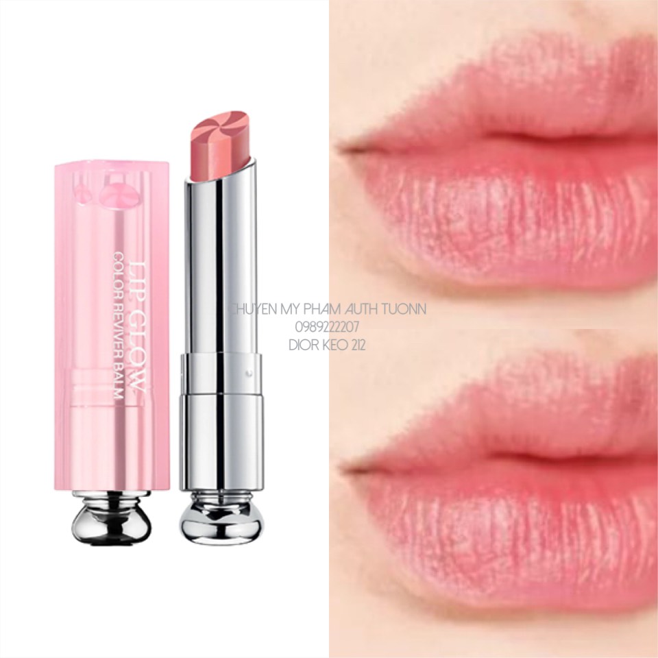 Son Dưỡng Môi Kẹo Ngọt Dior Addict Lip Glow To The Max 212 Rosewood Màu Hồng Cam