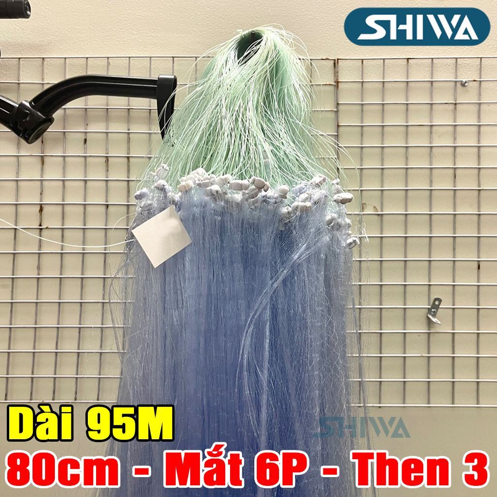 Lưới Đánh Cá 3 Màng THÁI LAN LOẠI 1 Dài 100m - Lưới Bắt Cá Sông Cá Rô Phi Lưới Cá 3 Màn Đủ Size Cao