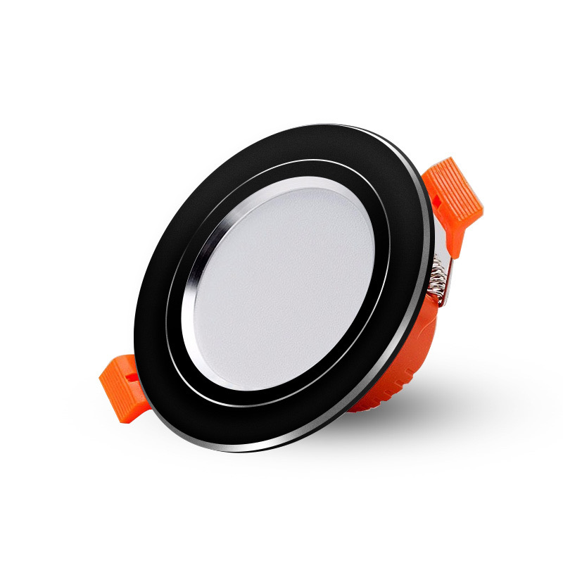 Đèn Led Âm Trần Tự Nhiên (đèn thạch cao lắp trần gỗ đèn mắt trâu)