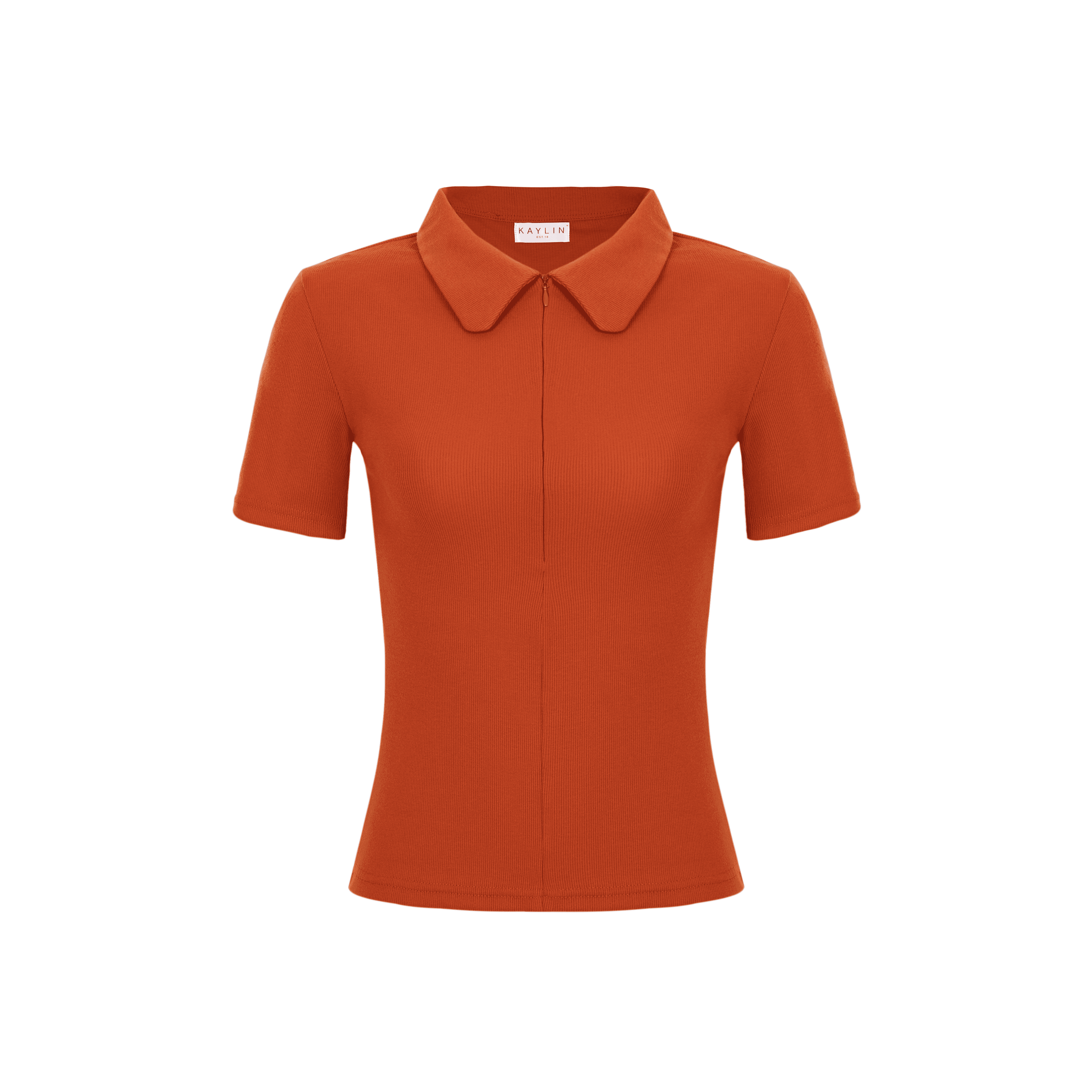 Áo thun nữ gân Croptop Freesize ôm Body kiểu tay lỡ có cổ KAYLIN- N1651
